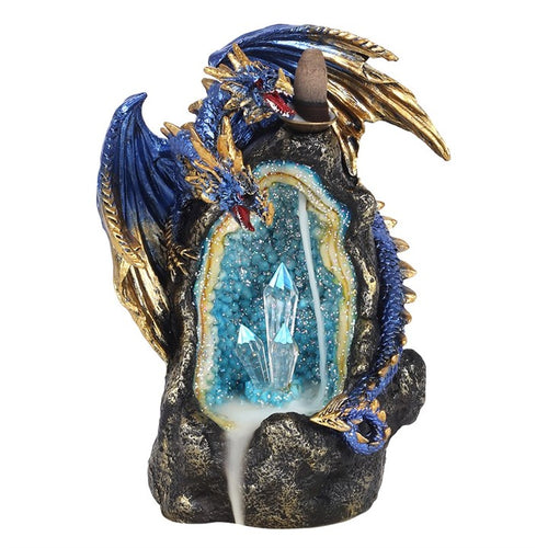 GLOWING DRAGON CAVE BACKFLOW INCENSE BURNER