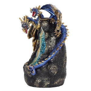 GLOWING DRAGON CAVE BACKFLOW INCENSE BURNER