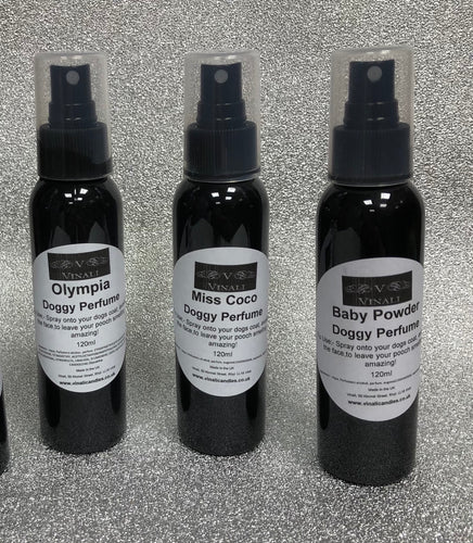 Vinali Doggy Spray Perfume/Deodoriser BUY 3 FOR £15