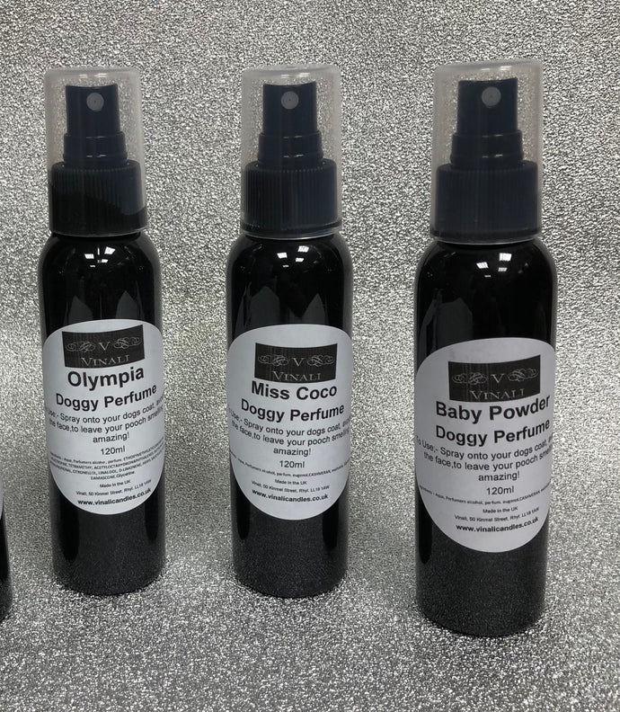 Vinali Doggy Spray Perfume/Deodoriser BUY 3 FOR £15