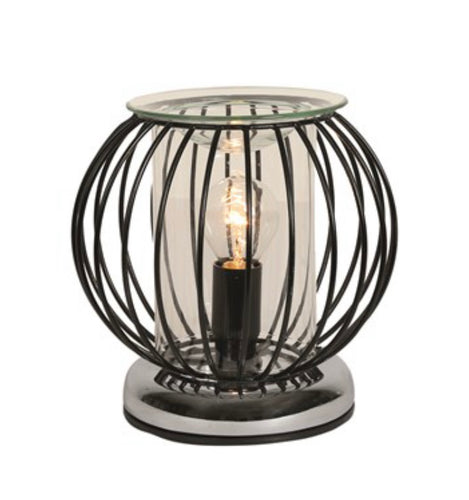 Electric Wax Melt Burner Touch – Black Framework Industrial Sphere