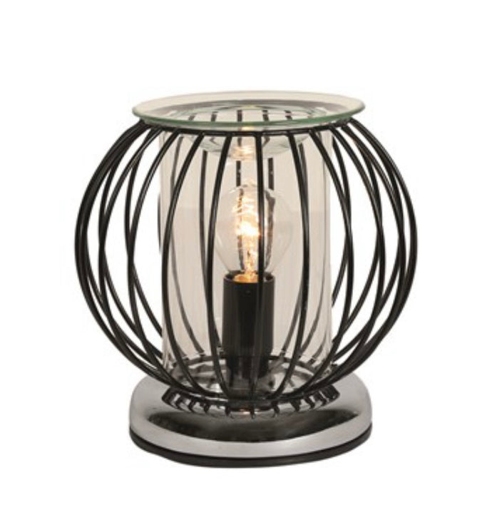 Electric Wax Melt Burner Touch – Black Framework Industrial Sphere