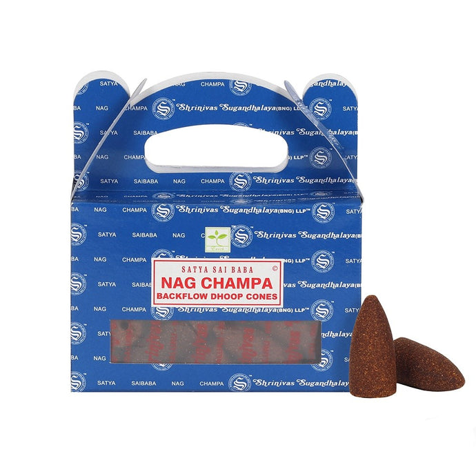 Satya Backflow Cones Nag Champa